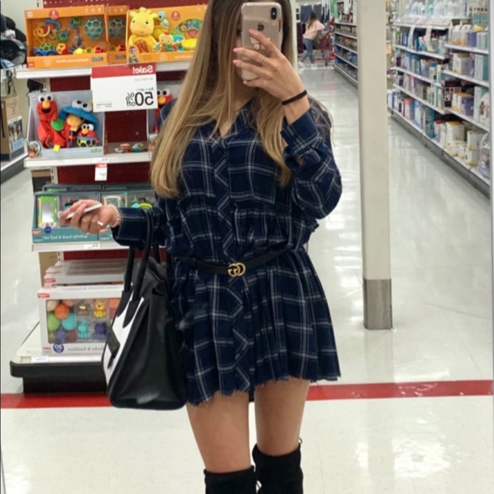 Plaid Zara Fall Dress